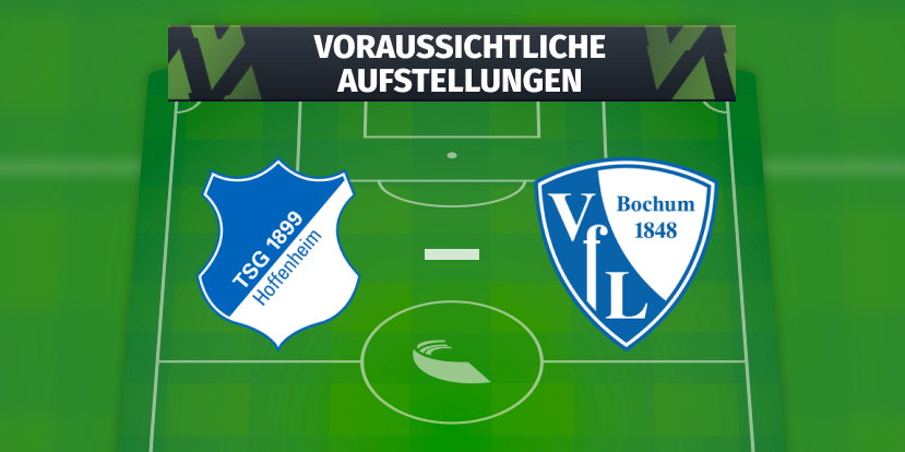 TSG Hoffenheim – VfL Bochum: Die voraussichtlichen Aufstellungen